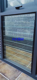 조정 안전 스크린을 가진 AS2047 표준 유리제 미늘창 알루미늄 여닫이 창 Windows