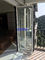 EPDM 가스킷 6063-T5 알루미늄 수평 슬라이딩 창 100 밀리미터 깊이