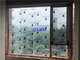 방음장치가 된 PVDF 흑색 컬러 라미네이트된 유리 알루미늄 여닫이창 열 차단기